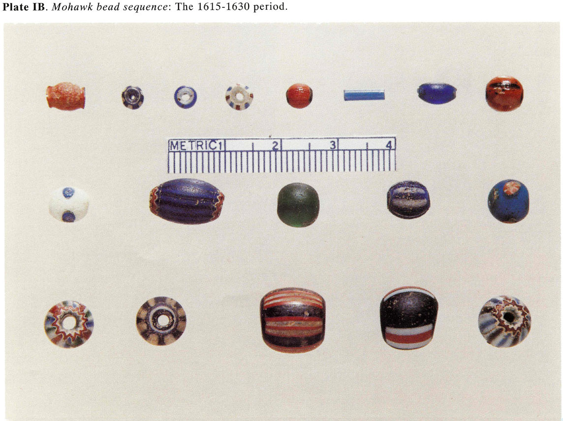 Plate IB Mohawk bead sequence: The 1615-1630 period.