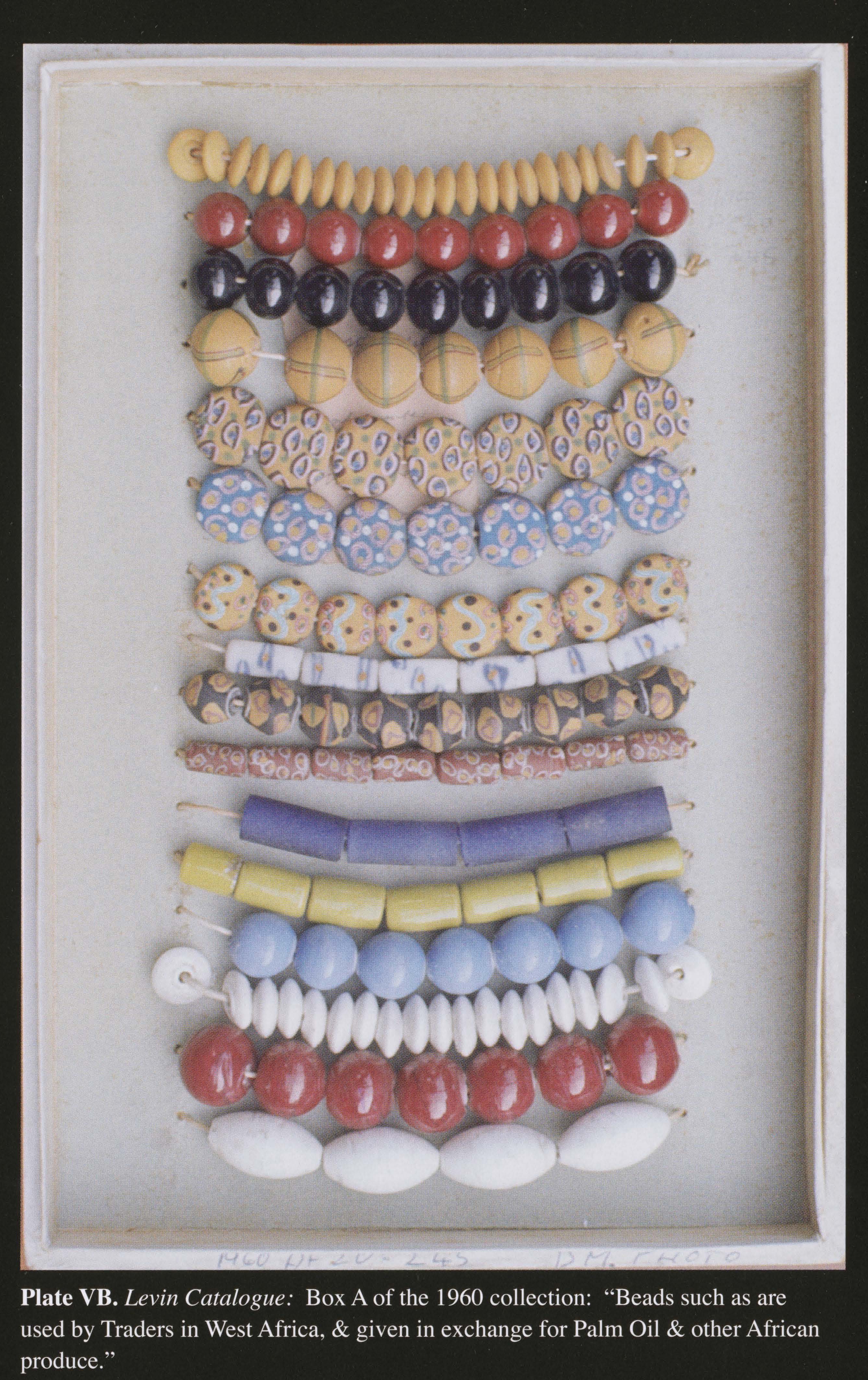 Plate VB Levin Catalogue: Box A of the 1960 collection: 