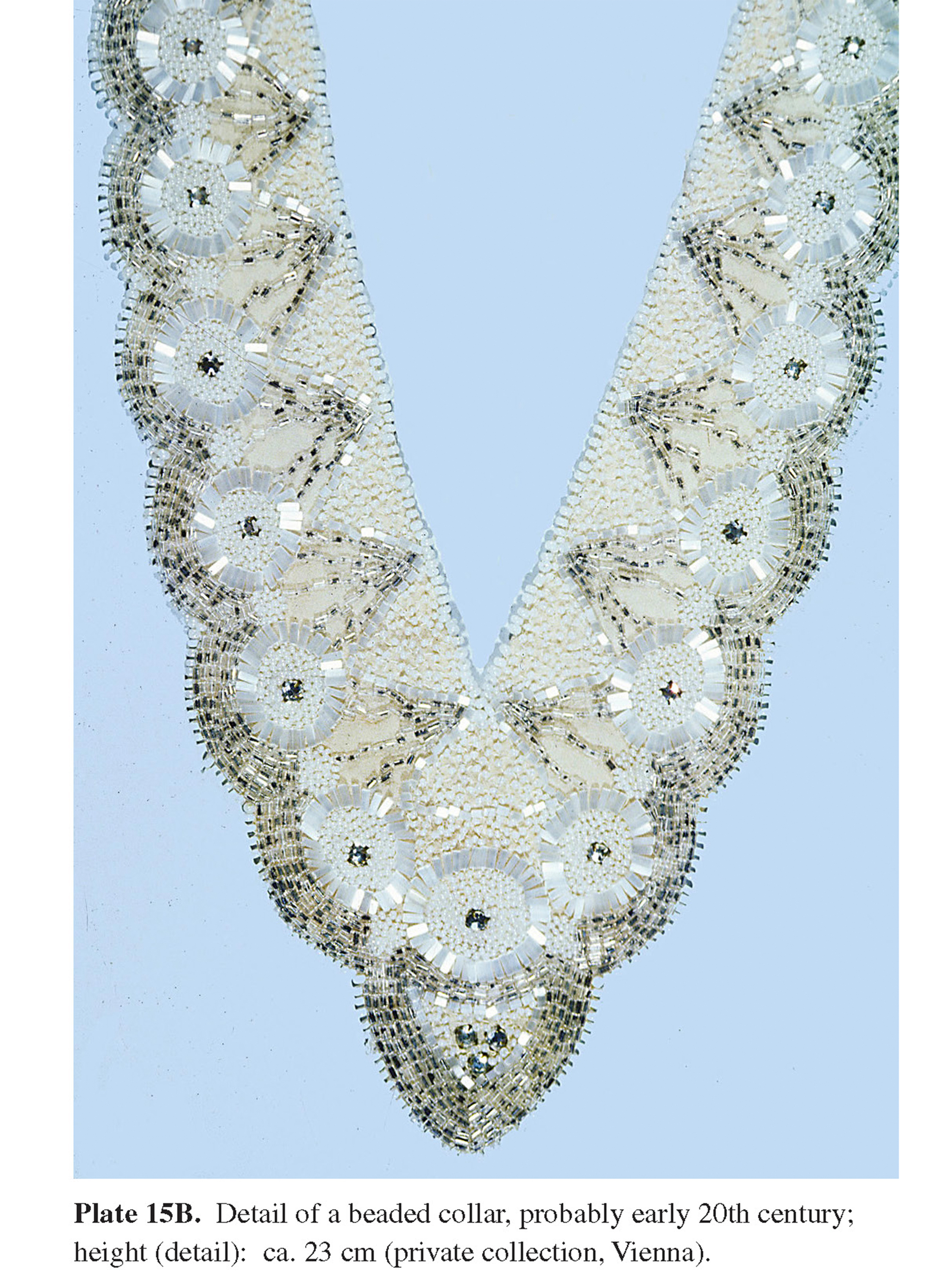 Plate 15B Detail of a beaded collar, probably early 20th century; height (detail): ca. 23 cm (private collection, Vienna).