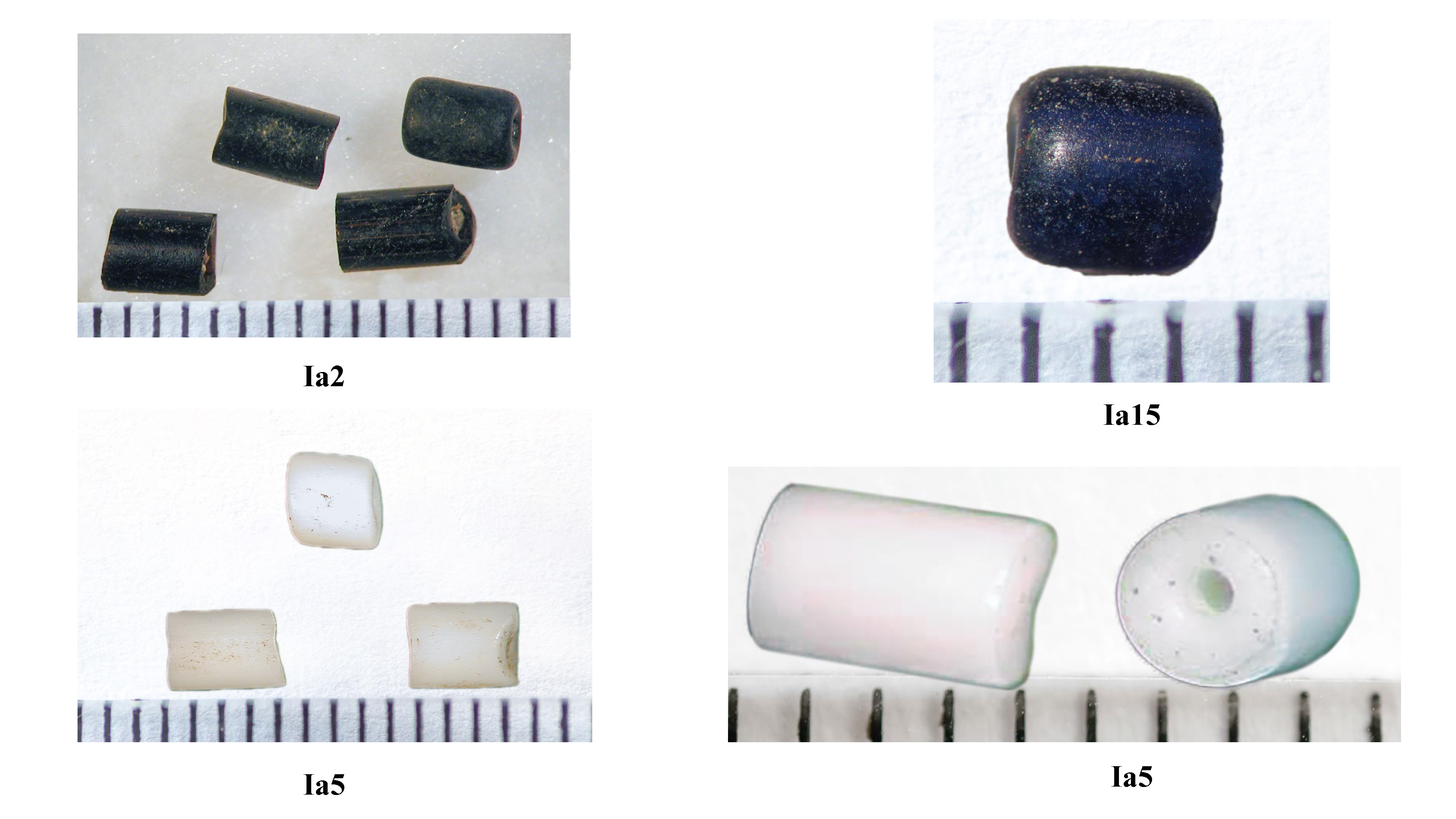 Glass beads from Fort St. Joseph, MI